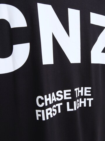 juoda JACK & JONES Marškinėliai 'JCOCNZ BERLIN'