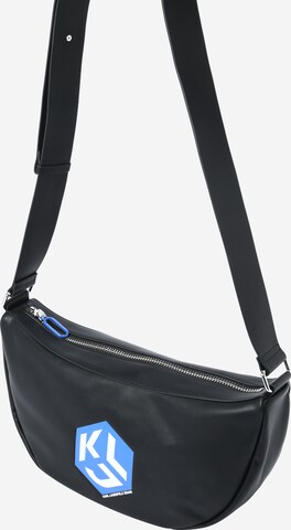 Borsa a spalla di KARL LAGERFELD JEANS in nero