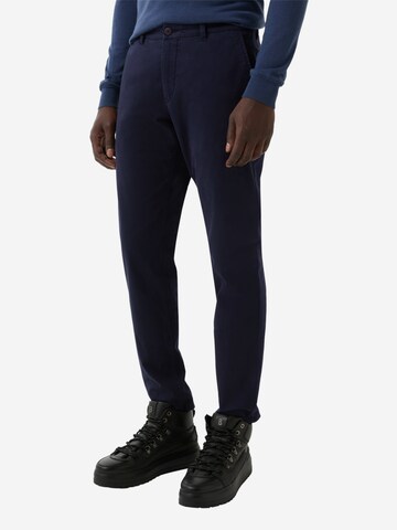 BOGNER Regular Chinohose 'Nik' in Blau: Vorderseite