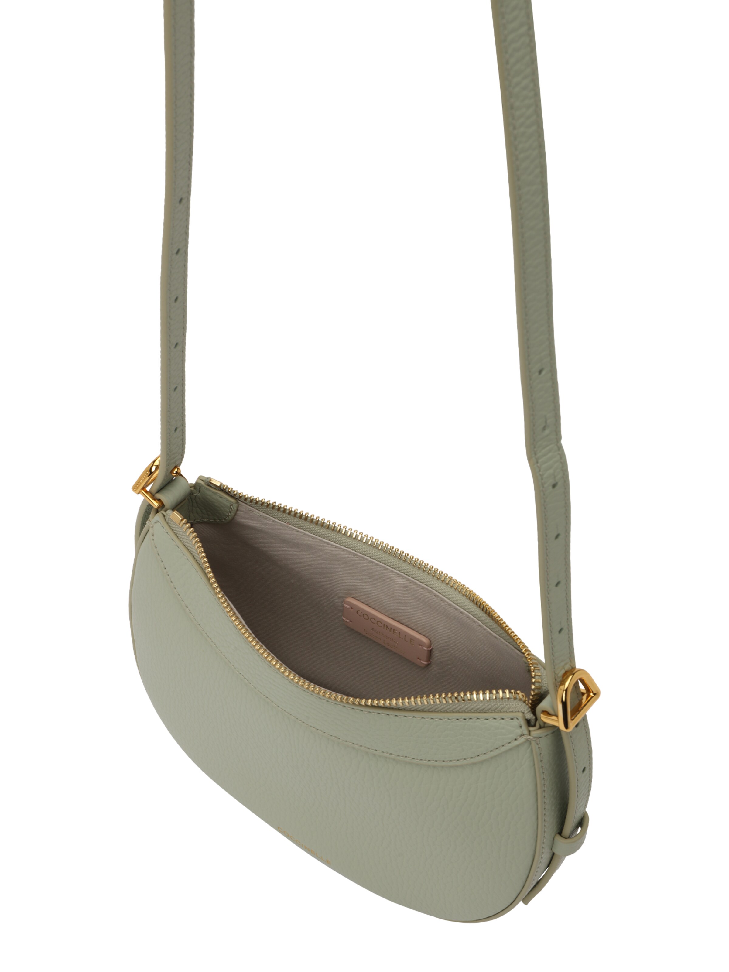 Coccinelle Τσάντα ώμου 'WHISPER' σε πράσινο: κορυφή