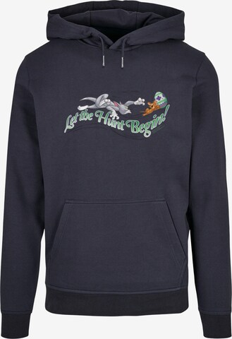 ABSOLUTE CULT Sweatshirt 'Tom And Jerry - Let The Hunt Begin' in Blauw: voorkant