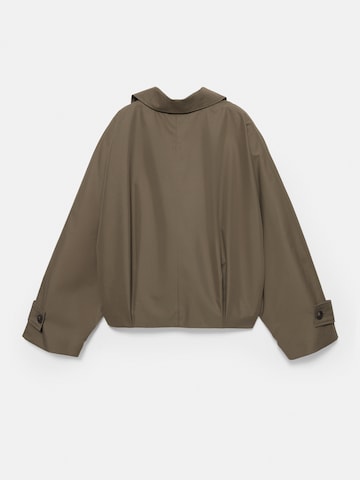 Manteau mi-saison Pull&Bear en vert