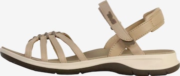 TEVA Sandały 'Tirra Traveler Sandalen mit Klettverschluss' w kolorze beżowy: przód