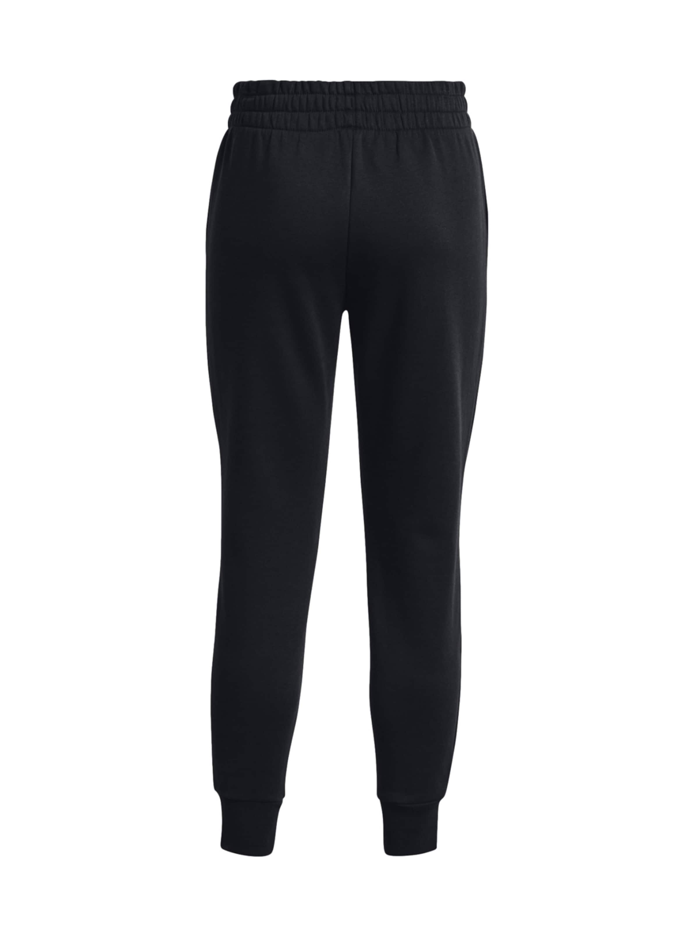 Loosefit Pantalon de sport 'Rival' UNDER ARMOUR en noir