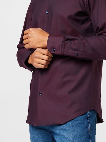 purpurinė BOSS Standartinis modelis Marškiniai 'JOE'