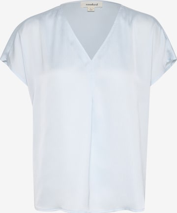 Chemisier SOAKED IN LUXURY en bleu : devant