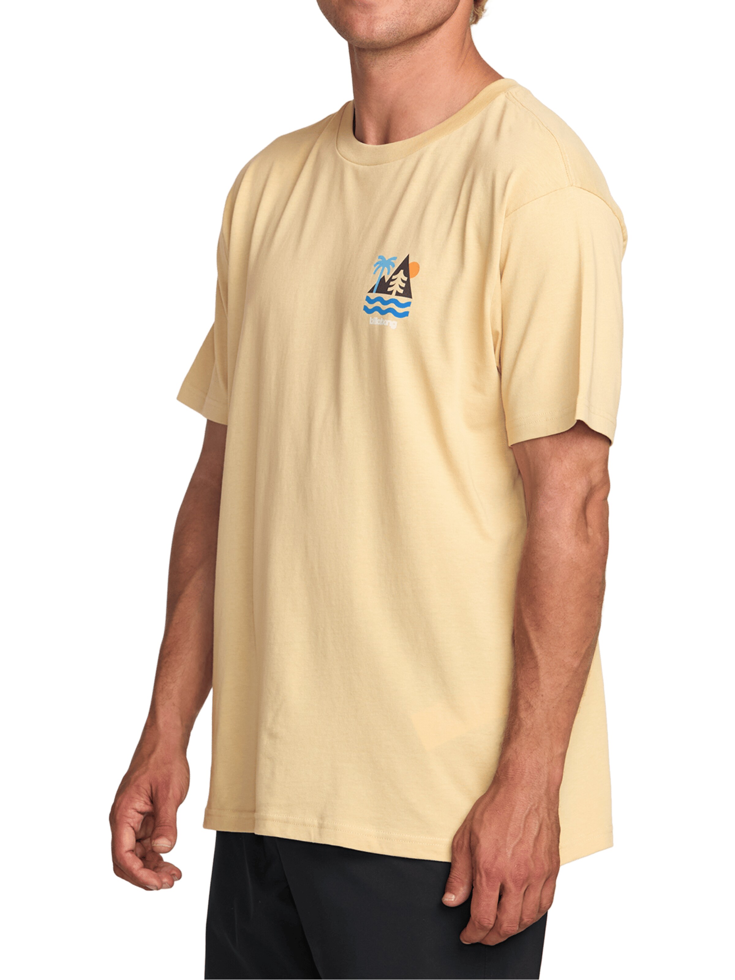 T-Shirt 'Sundown Adiv' BILLABONG en beige