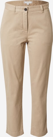 TOMMY HILFIGER Слим Брюки-чинос в Бежевый: спереди