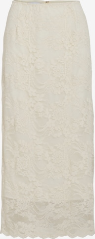 Jupe 'VILorna' VILA en beige : devant