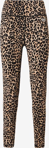 Lala Berlin Leggings 'Lea' in Bruin: voorkant
