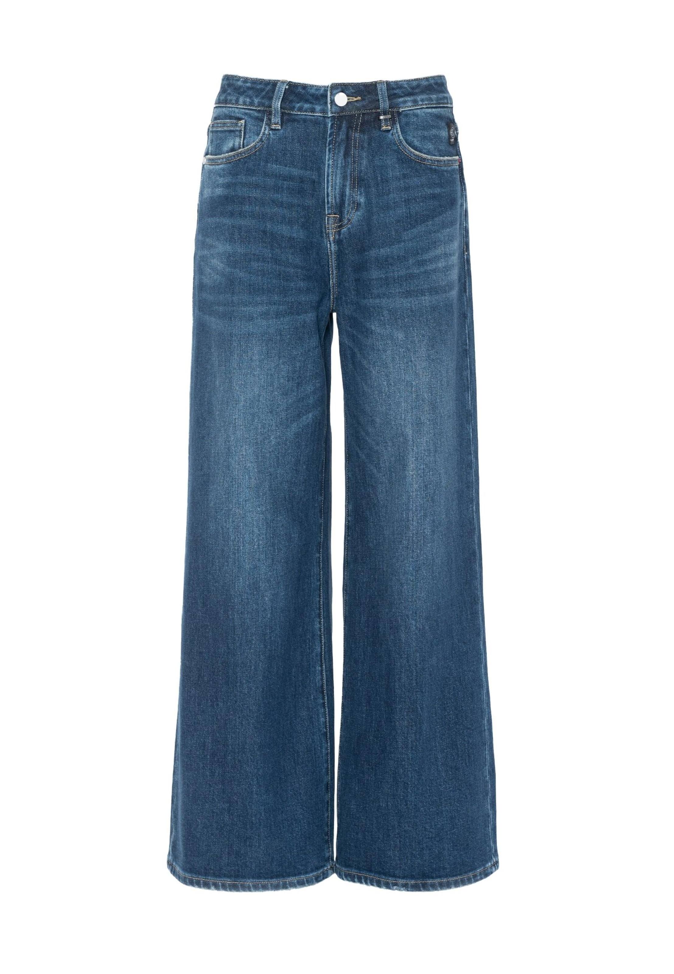 Elias Rumelis Zvonový Džíny 'Kalea' – modrá: přední strana