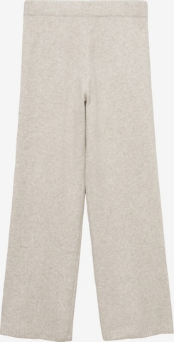 MANGO Wide Leg Hose 'Camila' in Beige: Vorderseite