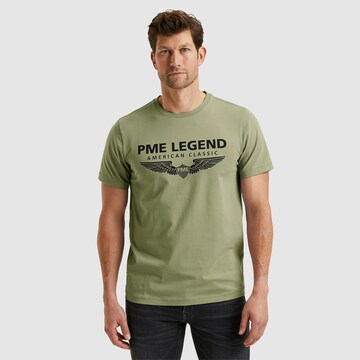 PME Legend T-Shirt in Grün: Vorderseite
