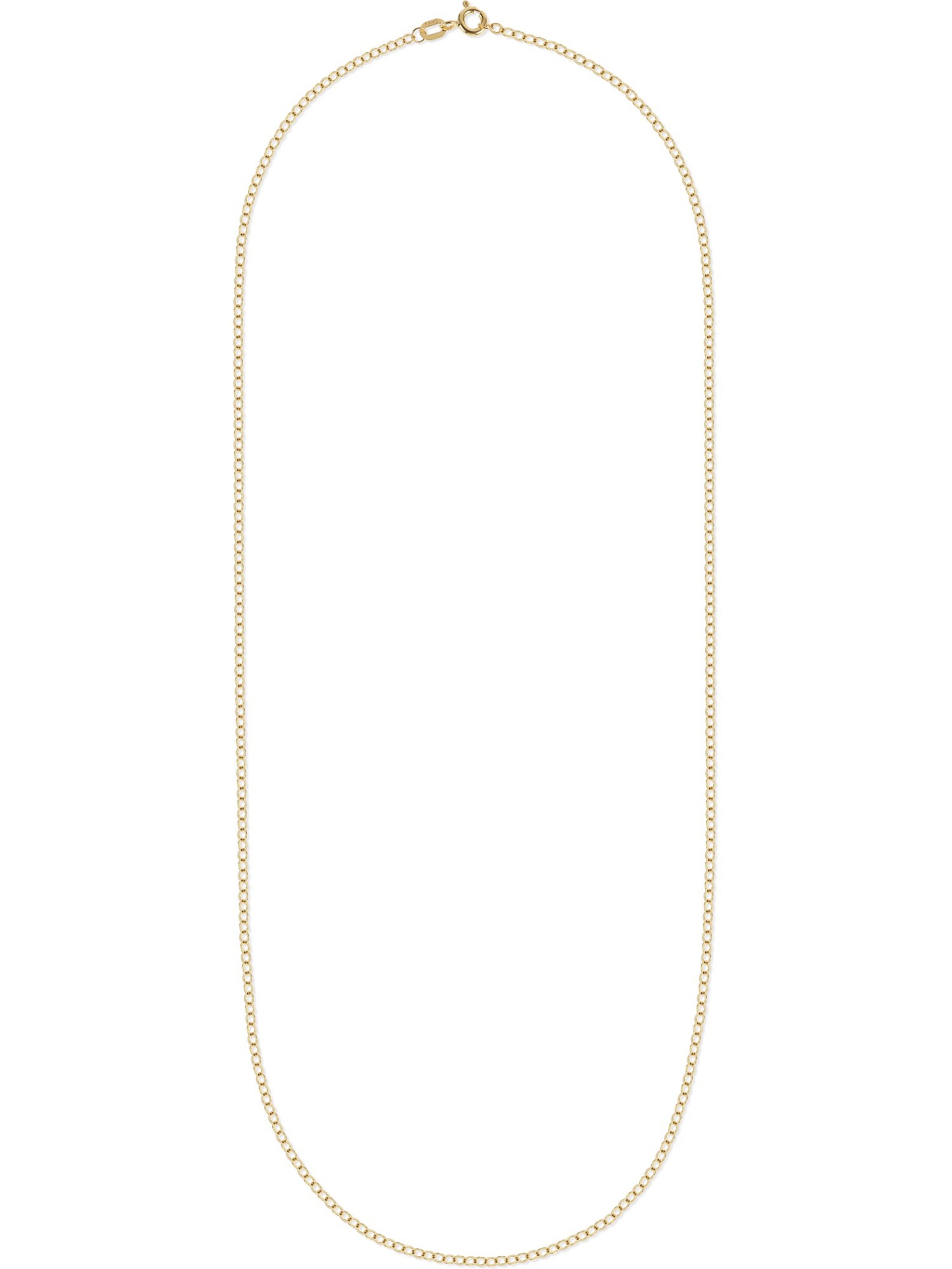 FAVS Necklace in Gold: front