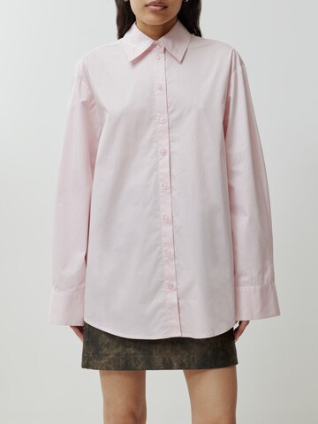 EDITED Bluse 'Mica' i pink: forside