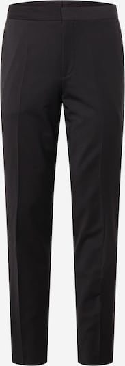 HUGO Trousers with creases 'Hesten' in Black, Item view