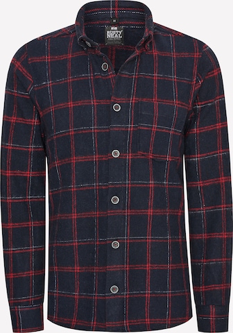 Rusty Neal Overhemd in Blauw: voorkant