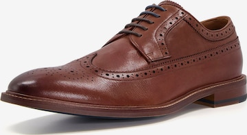 Dune LONDON Lace-Up Shoes 'SUPERIOR' in Brown: front