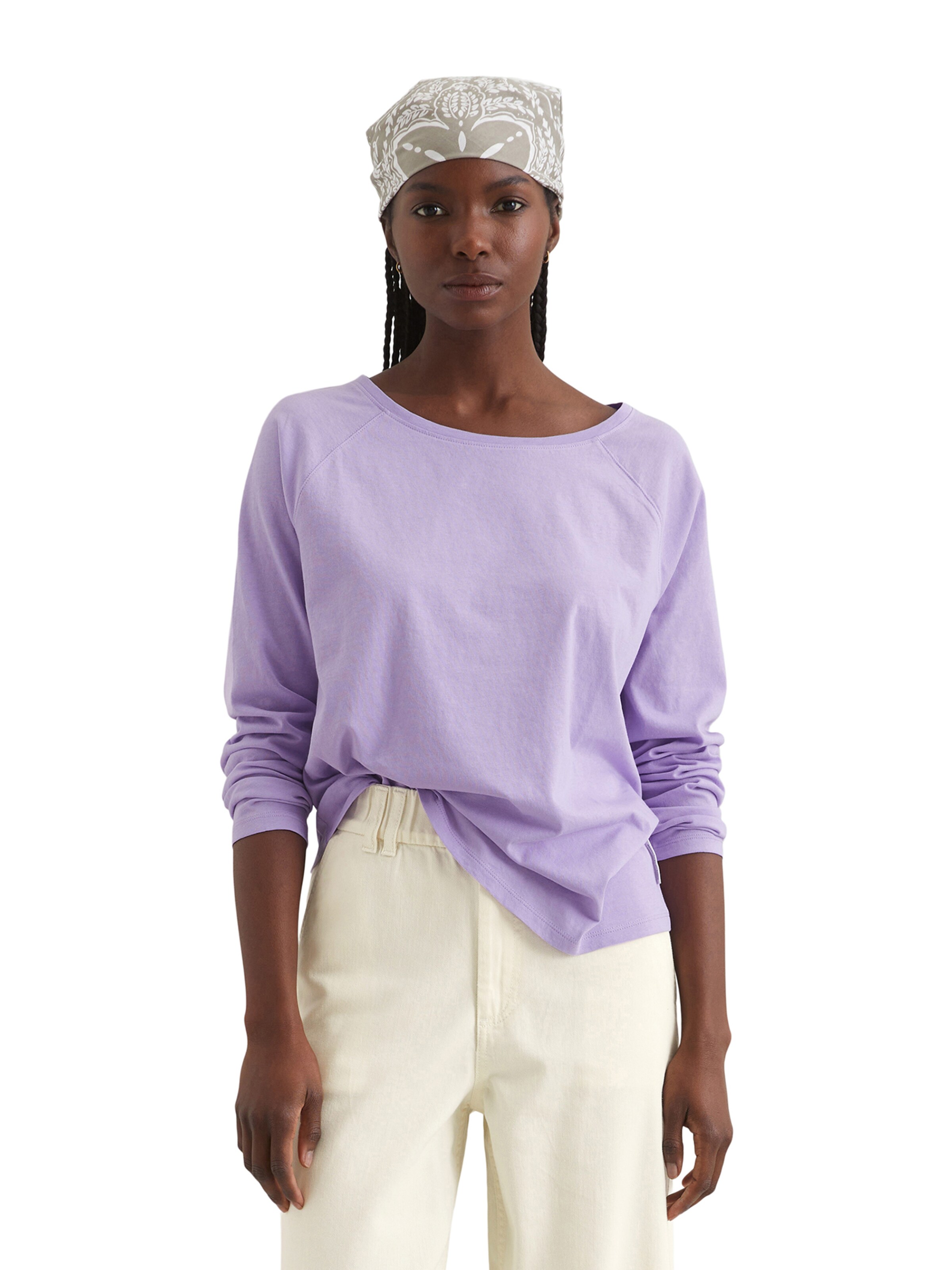 Marc O'Polo DENIM Shirt in Lila: voorkant