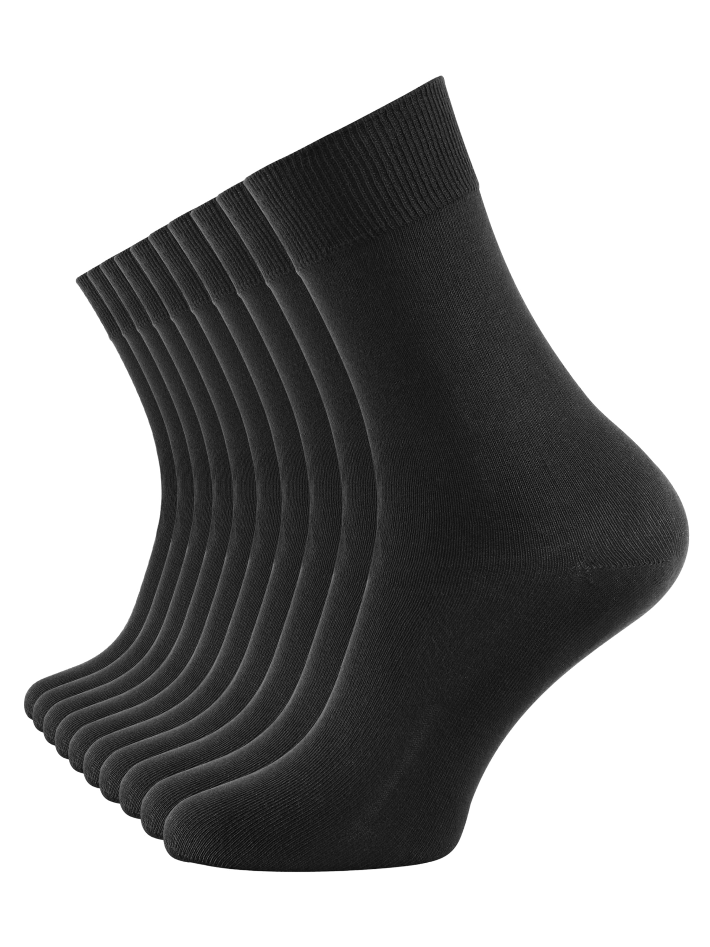 Cotton Prime - Meias em preto: frente