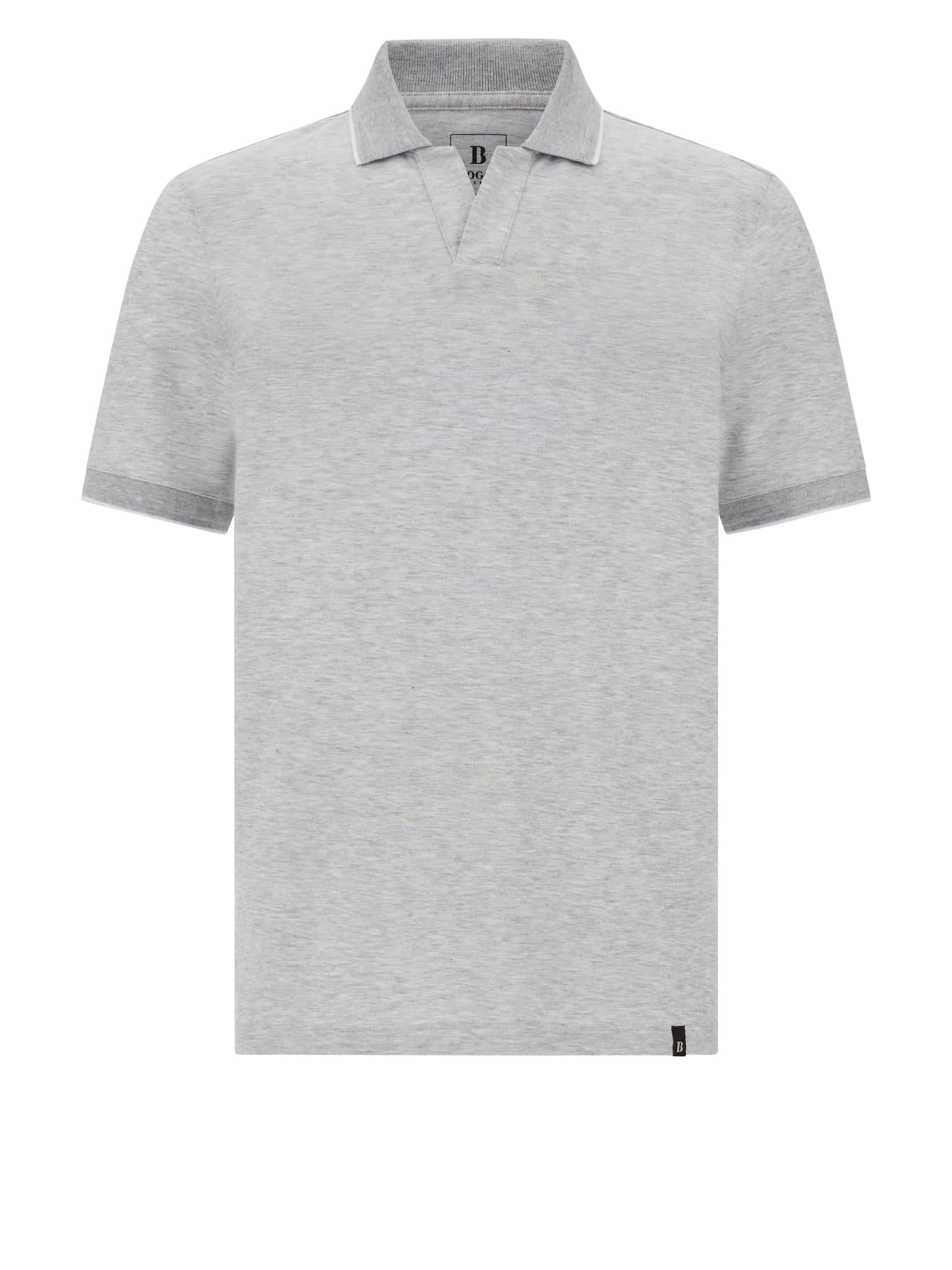 Boggi Milano Футболка 'B Tech' в Серый: спереди
