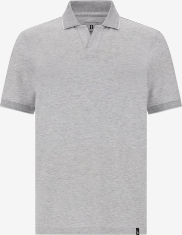 Boggi Milano Poloshirt 'B Tech' in Grau: Vorderseite