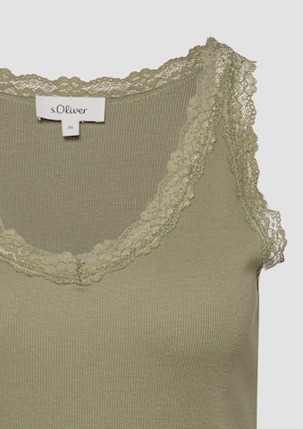 T-shirt s.Oliver en vert