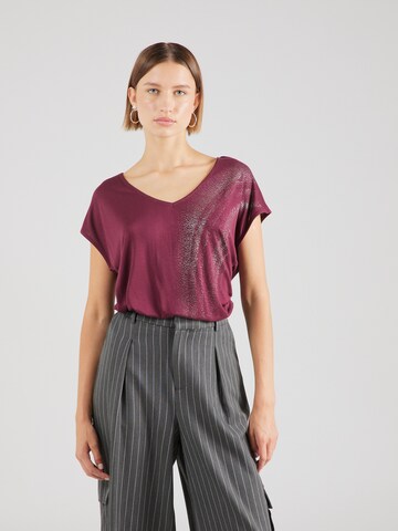 ESPRIT Majica | vijolična barva: sprednja stran