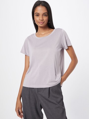 T-shirt 24COLOURS en violet : devant