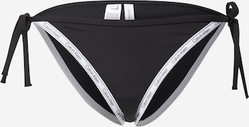 Calvin Klein Swimwear سروال بيكيني بلون أسود: الأمام