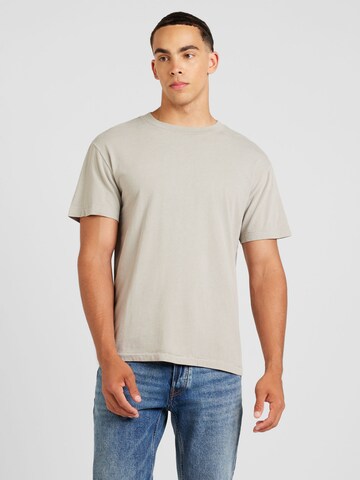 Abercrombie & Fitch T-Shirt 'NOVELTY' in Beige: predná strana