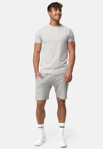 T-Shirt ' Kloge ' INDICODE JEANS en gris