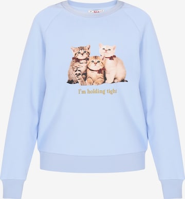 MYMO - Sudadera 'Pop' en azul: frente