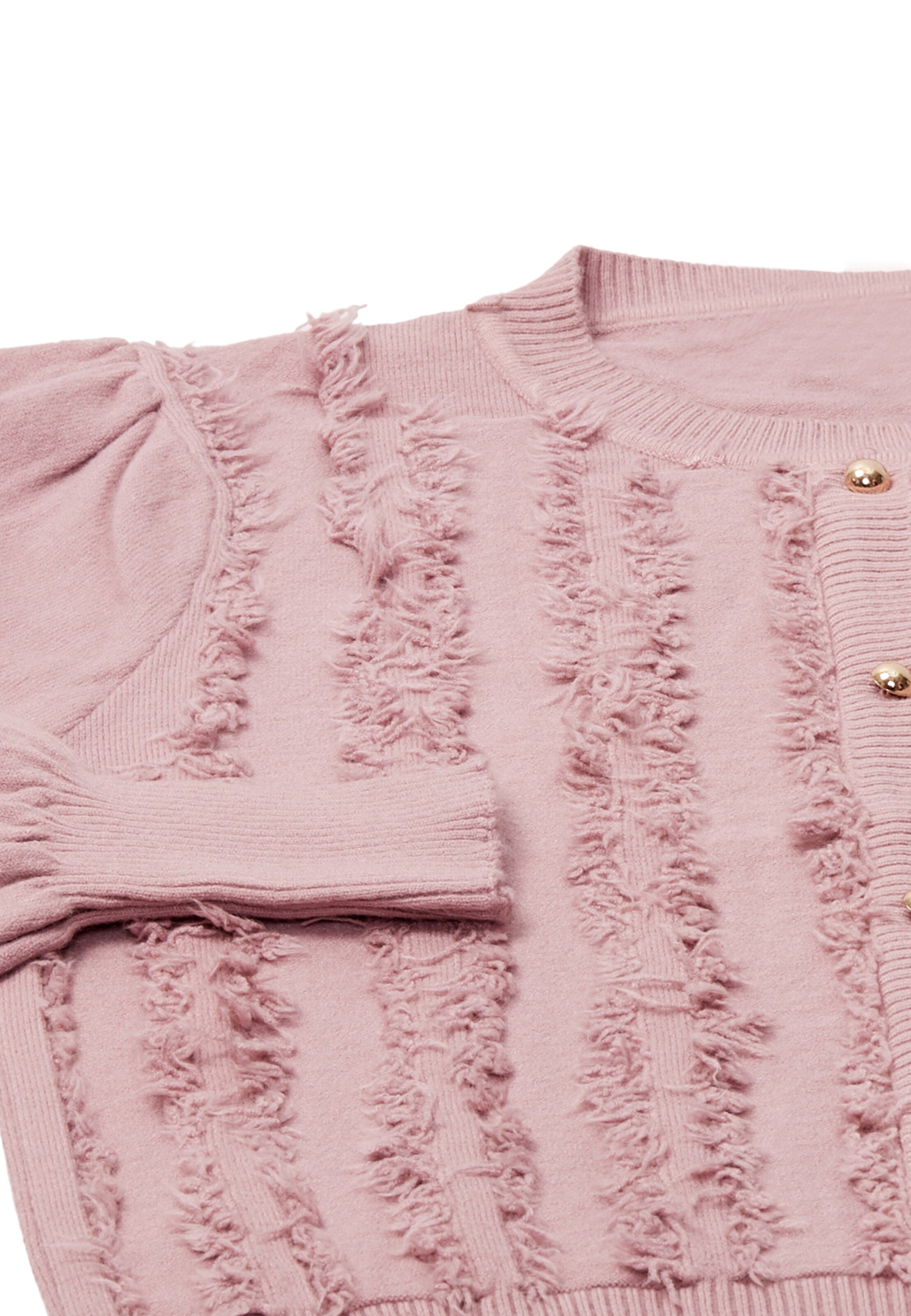 NAEMI - Casaco de malha em rosa