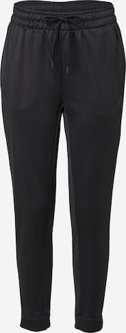 ADIDAS SPORTSWEAR Tapered Sportbroek in Zwart: voorkant