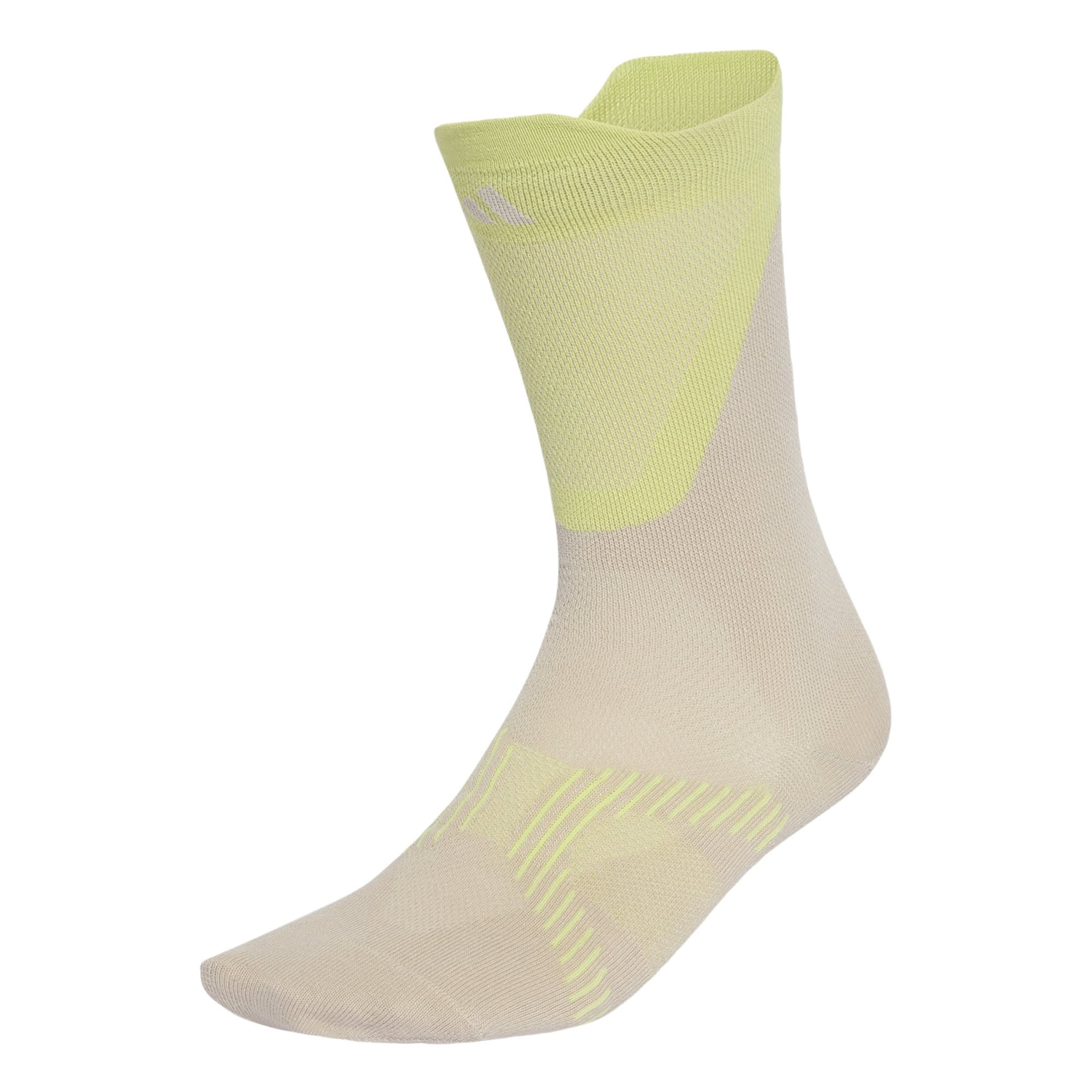 Chaussettes de sport ADIDAS PERFORMANCE en beige : devant