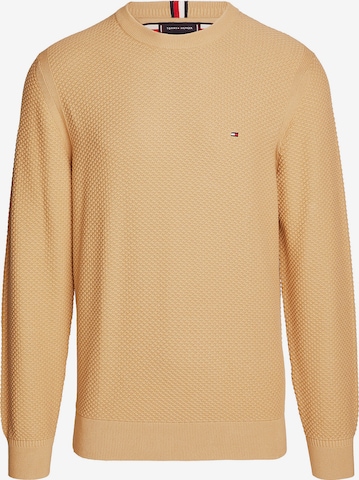 Pull-over TOMMY HILFIGER en jaune : devant