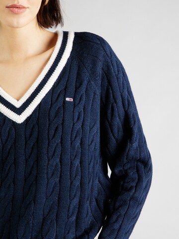 Pull-over Tommy Jeans en bleu