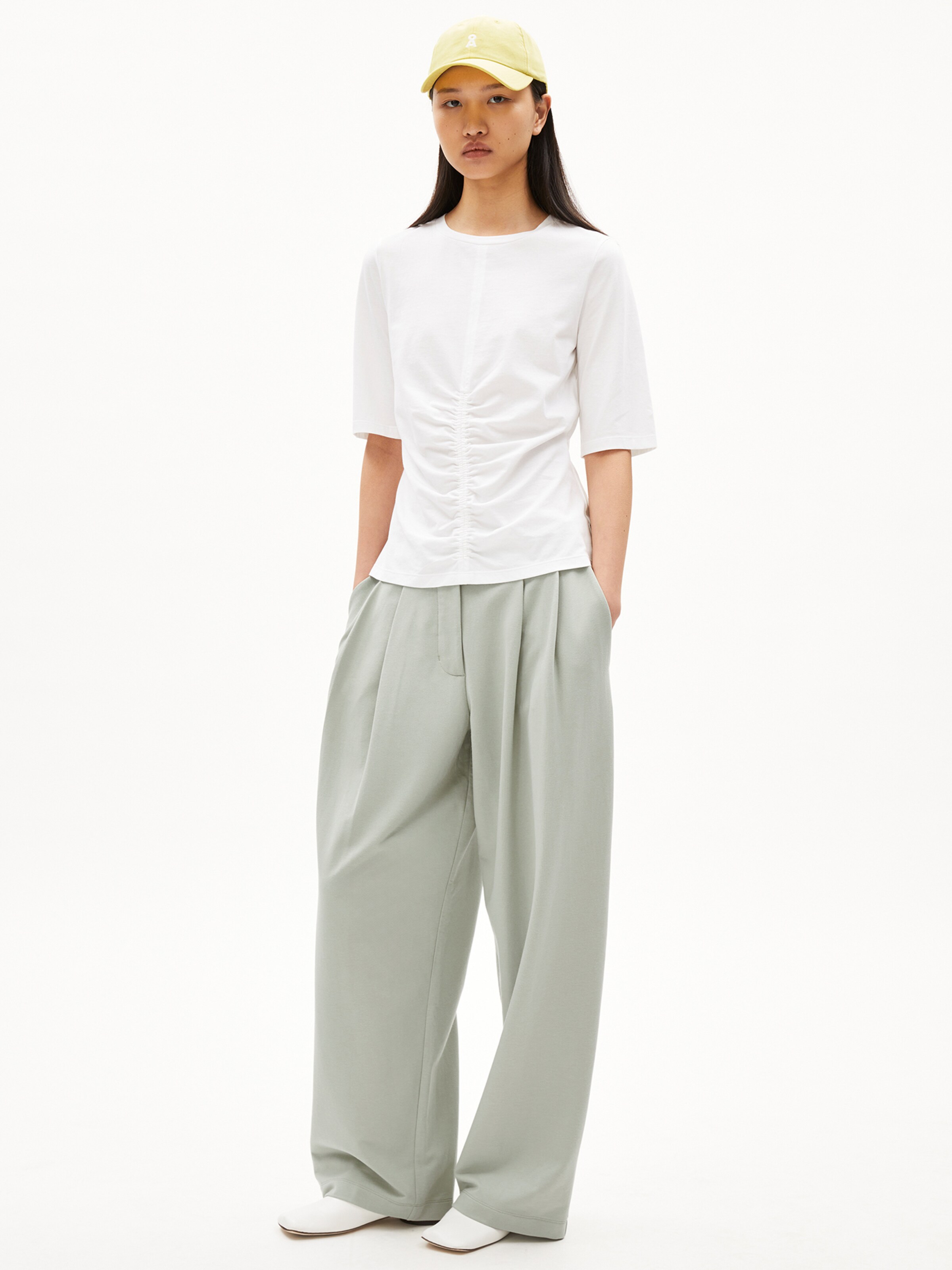 T-shirt ARMEDANGELS en blanc