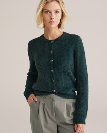 WE Fashion Cardigan i grøn: forside