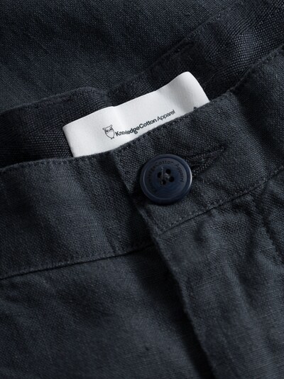 KnowledgeCotton Apparel Pantalón chino 'Bob' en azul noche, Vista del producto