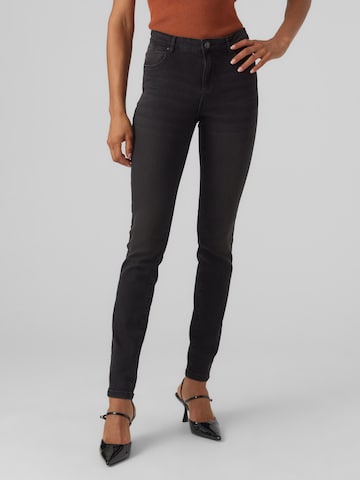 VERO MODA Slim fit Jeans 'June' in Black: front