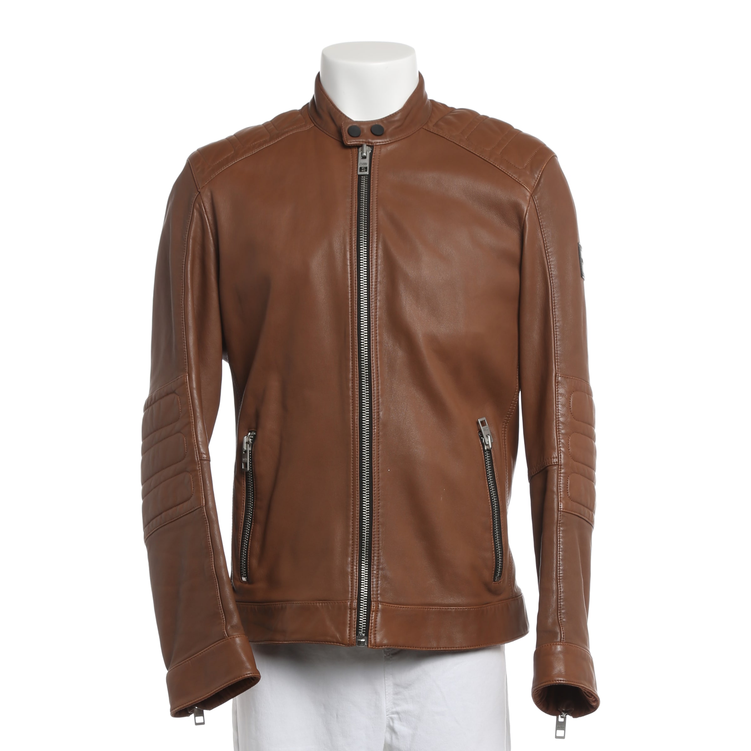 BOSS Black Jacket & Coat in M in Brown: front