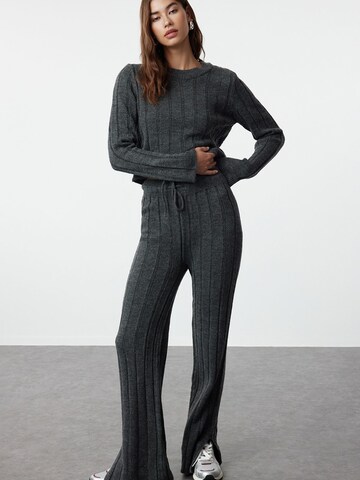 Trendyol Leisure suit in Grey: front