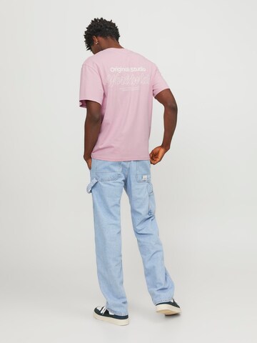 JACK & JONES Shirt 'Vesterbro' in Roze