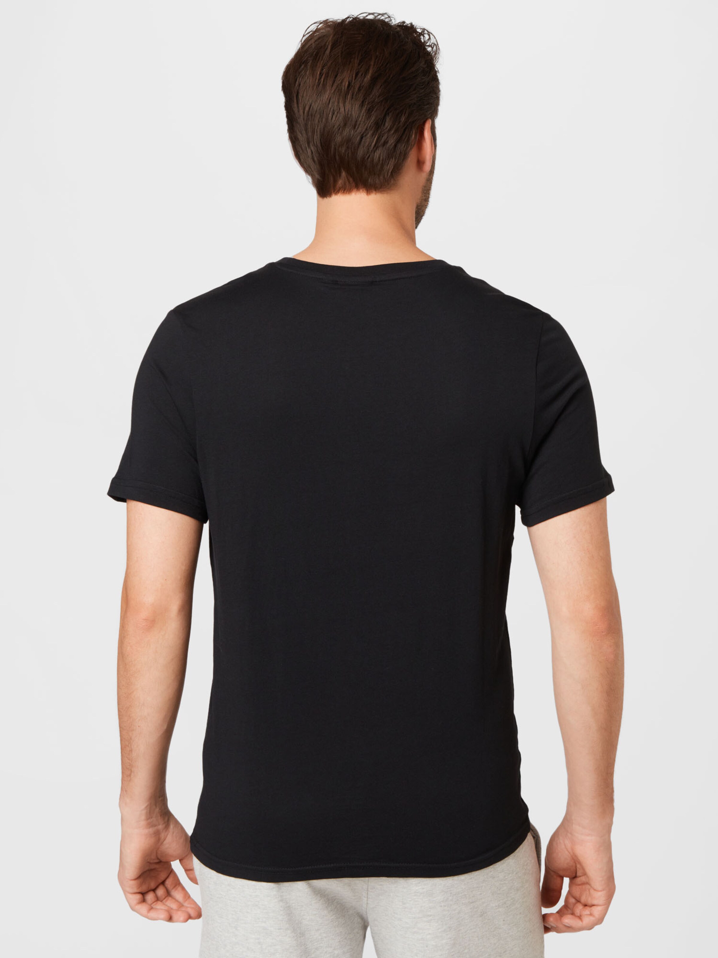 Männer Sportarten FILA Sportshirt 'Brod' in Schwarz, Weiß - HR51570 Männer Sportarten FILA Sportshirt 'Brod' in Schwarz, Weiß - HR51570