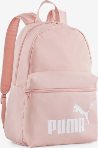 Zaino 'Phase' di PUMA in rosa: frontale