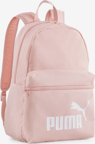 PUMA Backpack 'Phase' in Pink: front