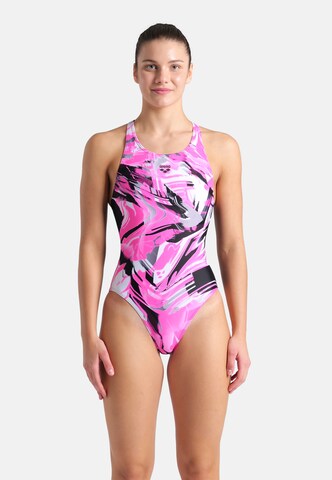 Bustier Maillot de bain 'IMAGINATION' ARENA en mélange de couleurs : devant