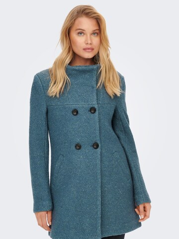 Manteau mi-saison 'SOPHIA' ONLY en bleu